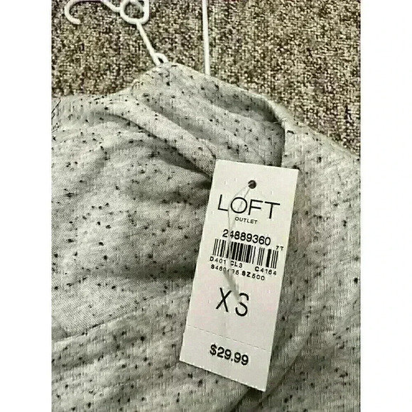 Loft “Hello Darling”Blouse Size XS - Picture 3 of 5